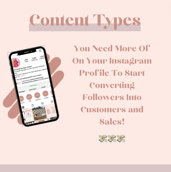 Instagram Content Types to Convert Followers into Customers